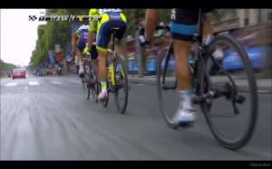 TdF 2014 Stage 21 3 man break